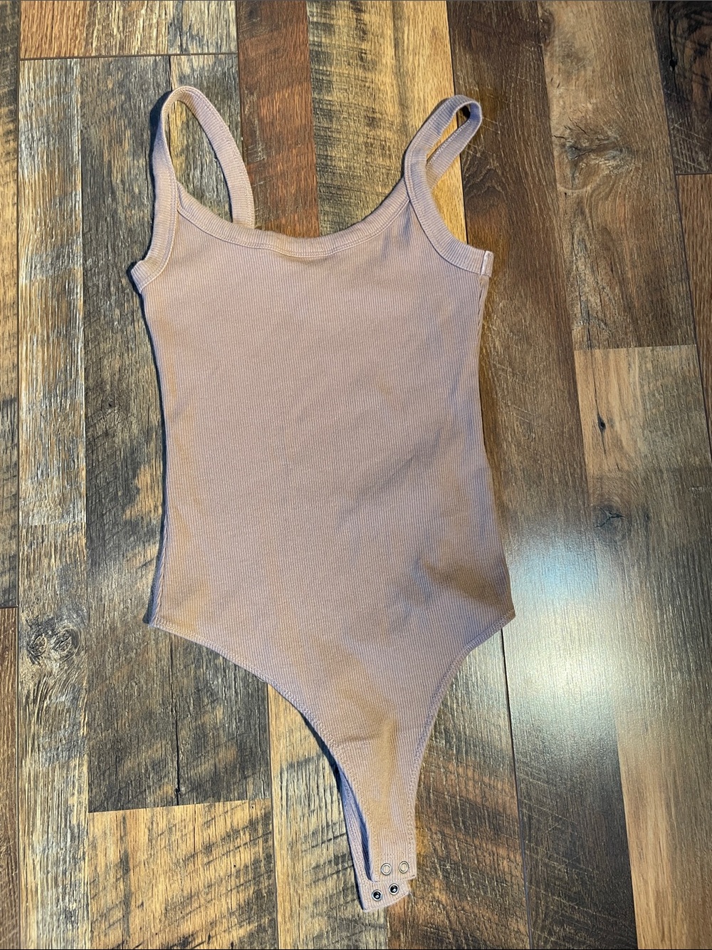 Abercrombie & Fitch Soft A&F Rib Tanktop Bodysuit - Women’s Small